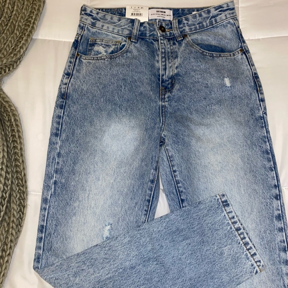 Cotton on mom jean